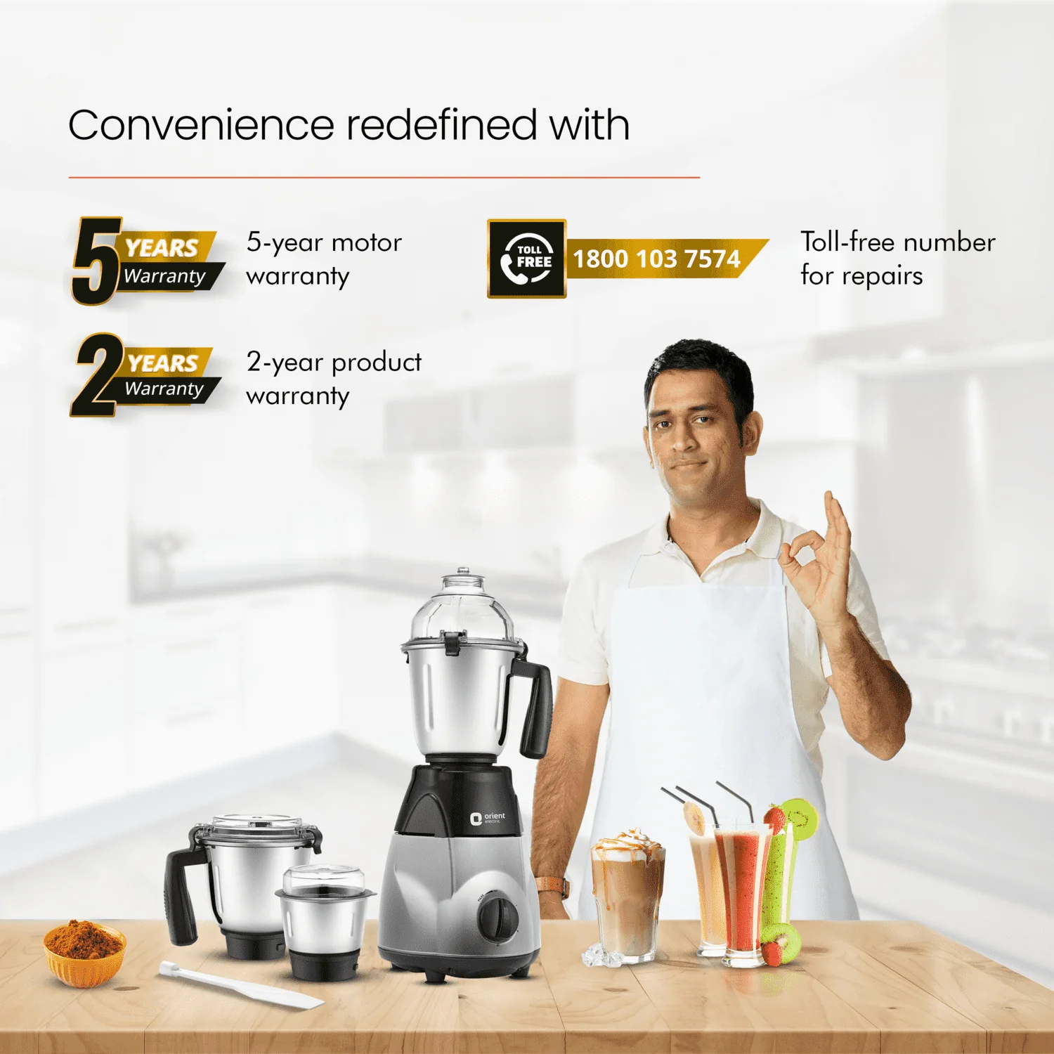 Chef Special 3 JAR Mixer Grinder - Image 5