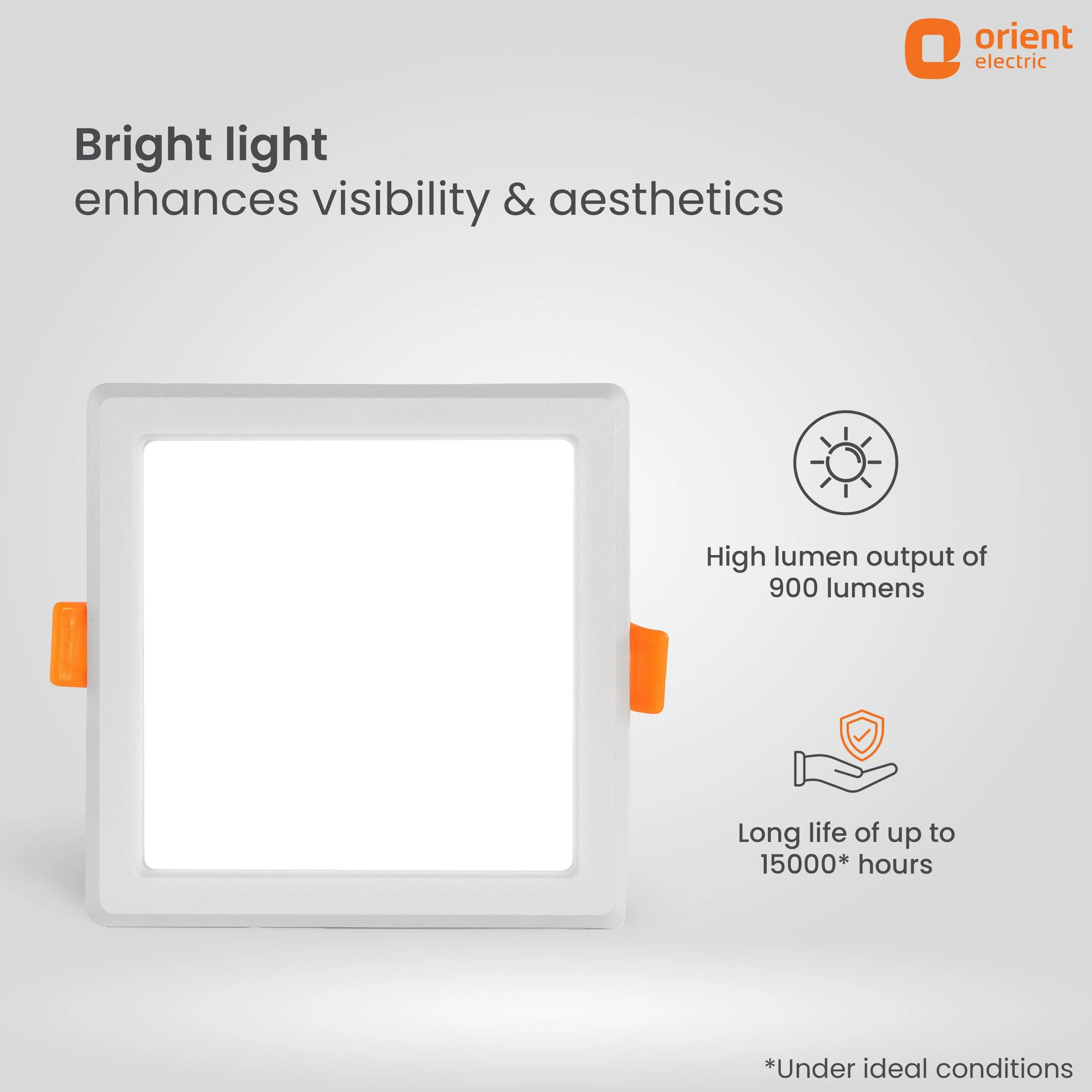 Eternal Backlit LED Recess Panel Square Light - Image 2