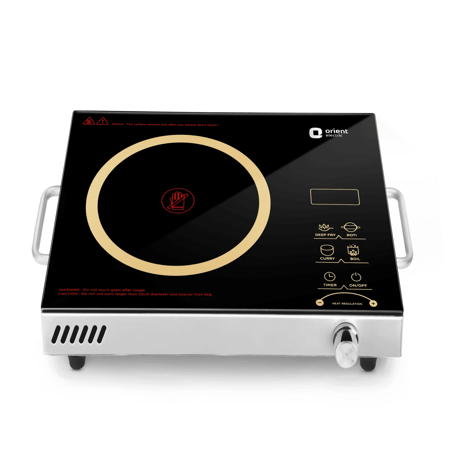 Sizzle Infrared Cooktop | 2200 Watt Induction Cooktop | All Metal Cookware | 1 Year Warranty - Image 2