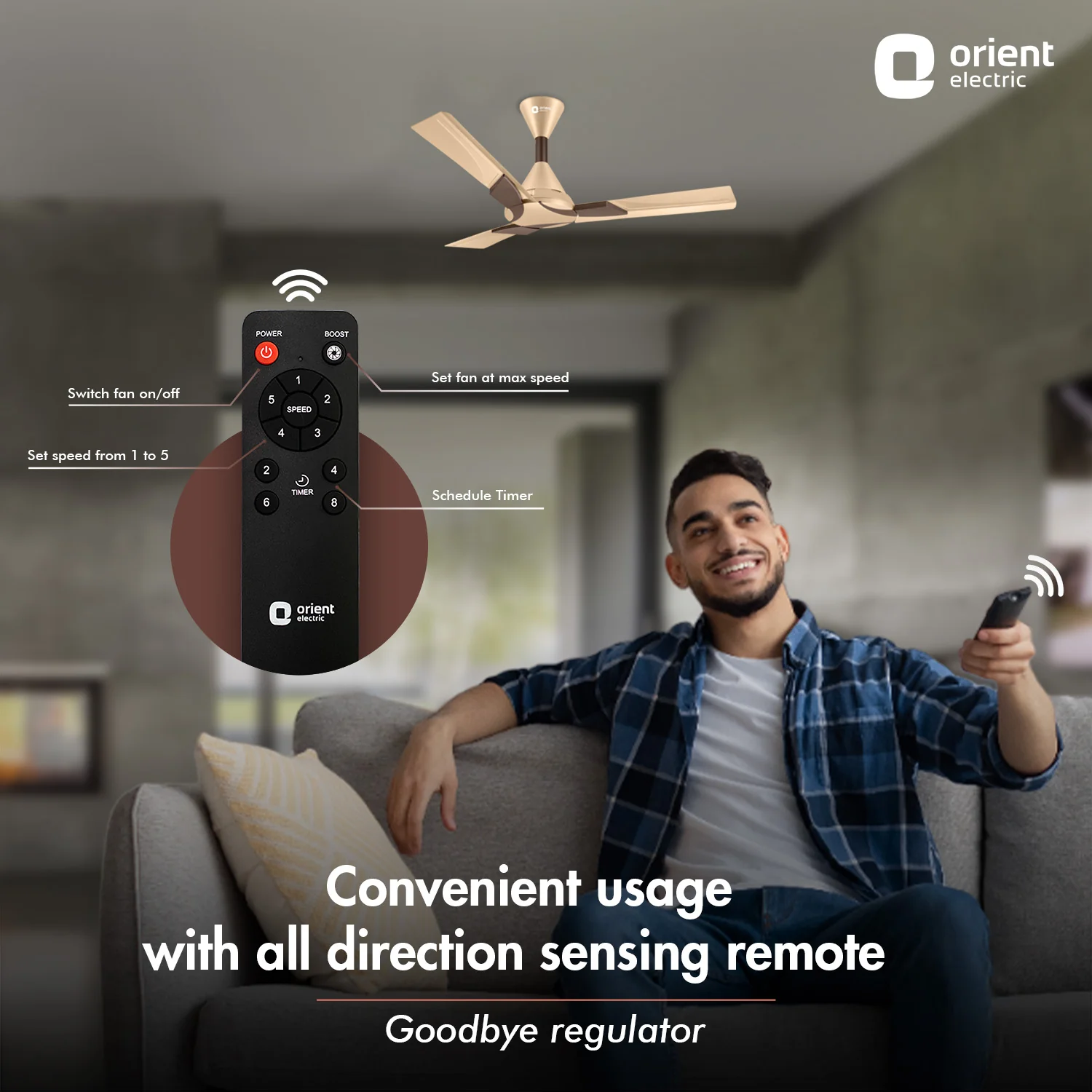 Wendy BLDC Remote Ceiling Fan | 3-Year Warranty - Image 4