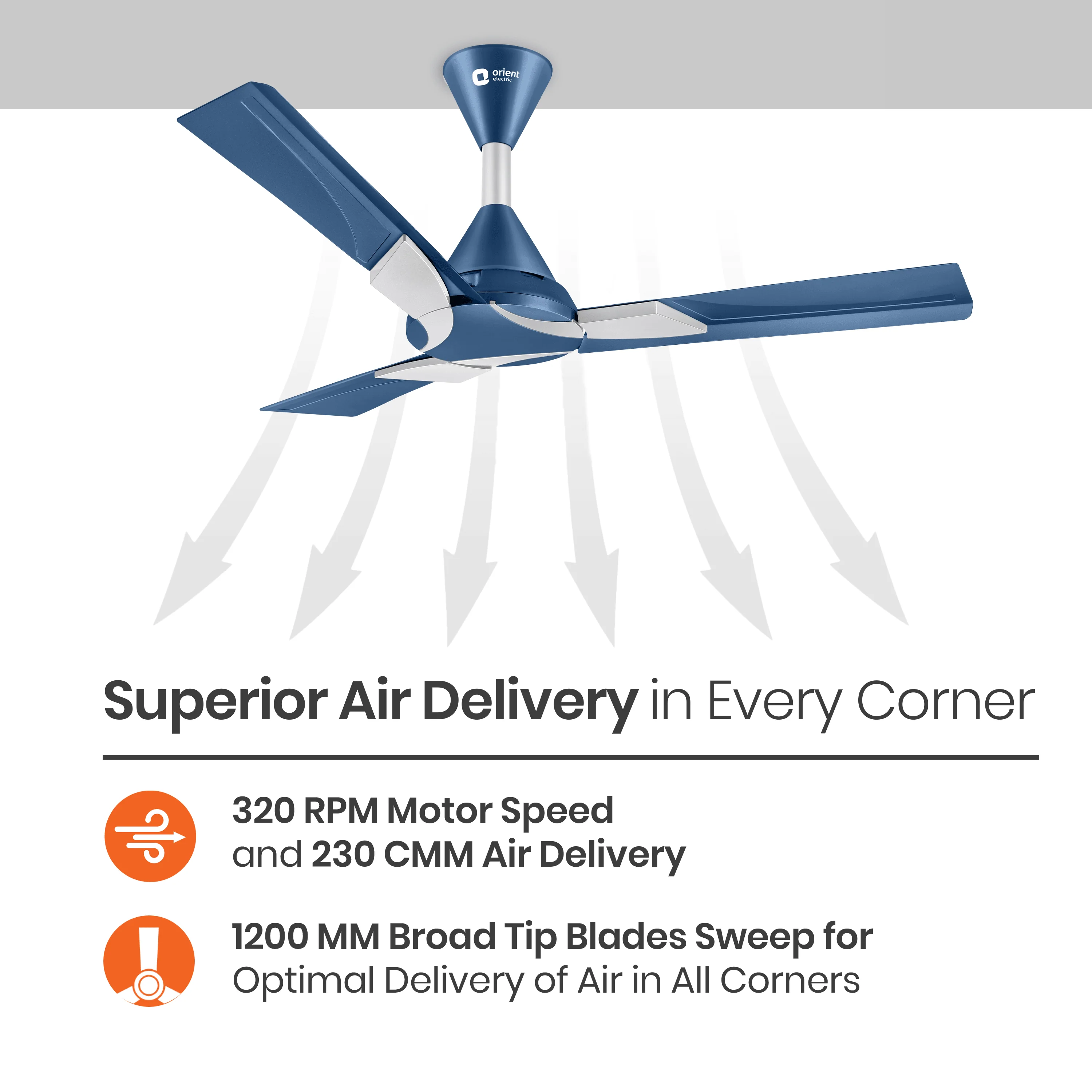 Wendy Designer Ceiling Fan with Remote - Image 10