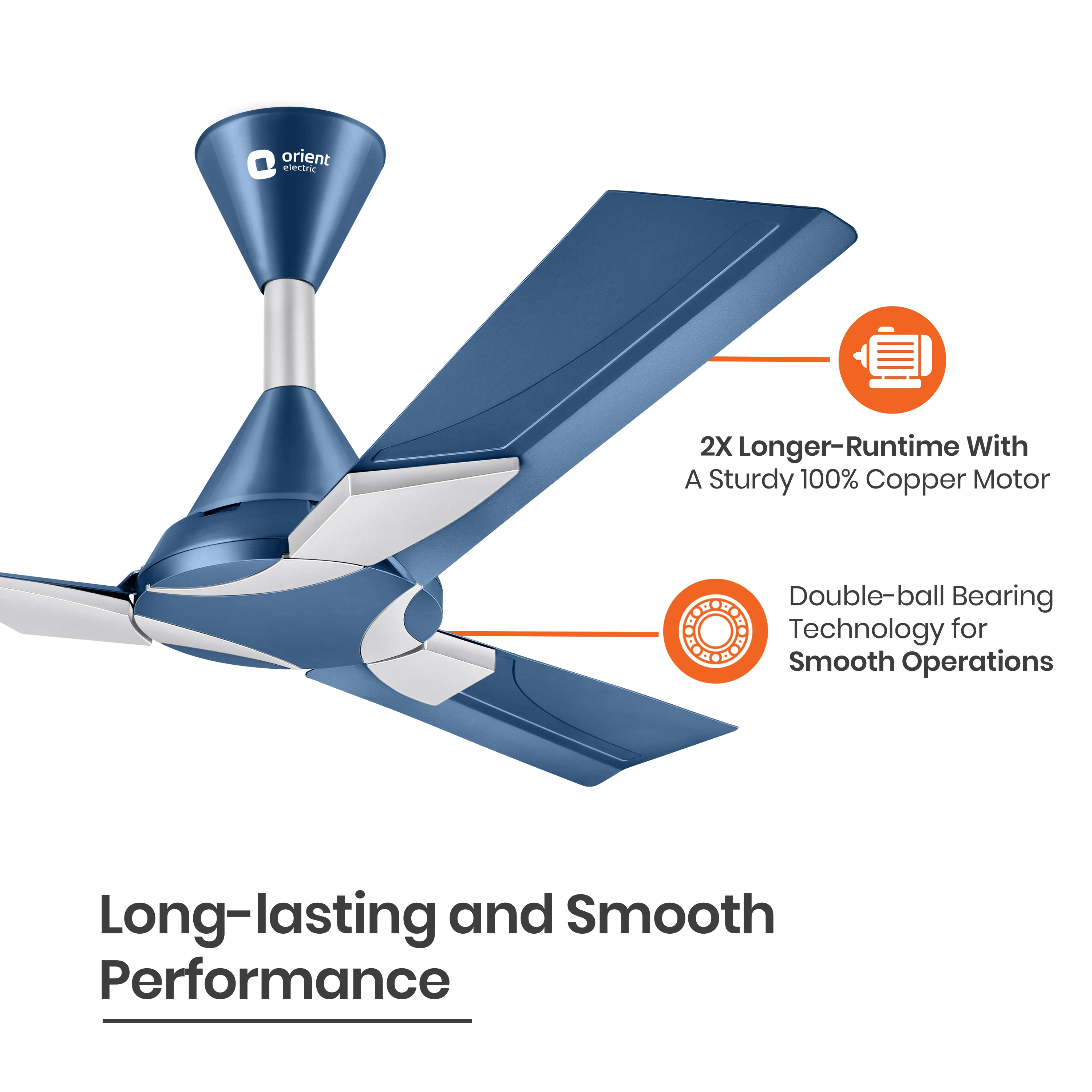 Wendy Designer Ceiling Fan with Remote - Image 9